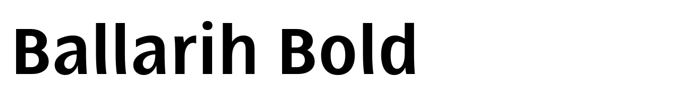 Ballarih Bold
